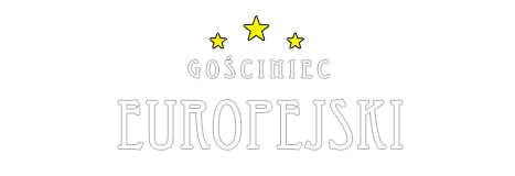 Logo with the inscription Gościniec Europejski